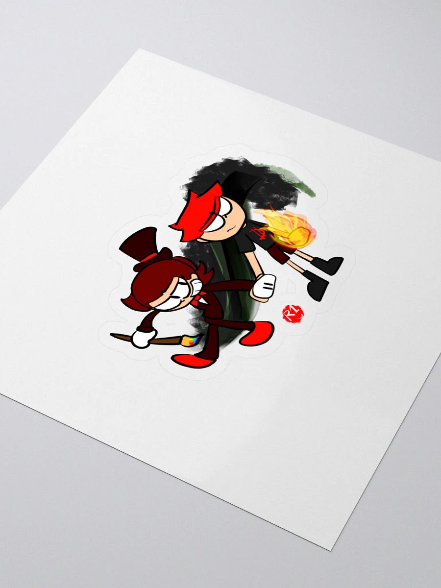 Tendi x Mr. C: Thinner & Flames Sticker product image (3)