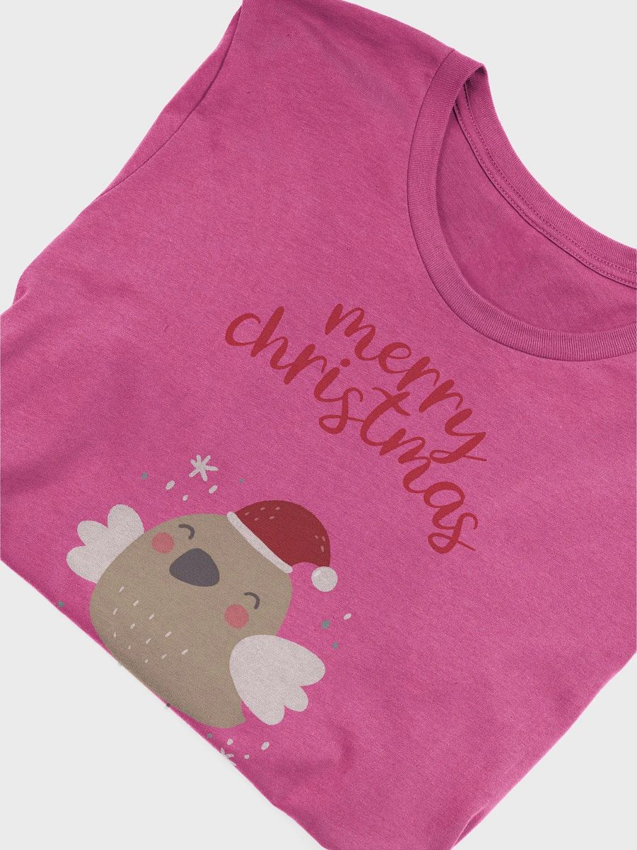 Merry Christmas Bird Cartoon T-Shirt product image (3)