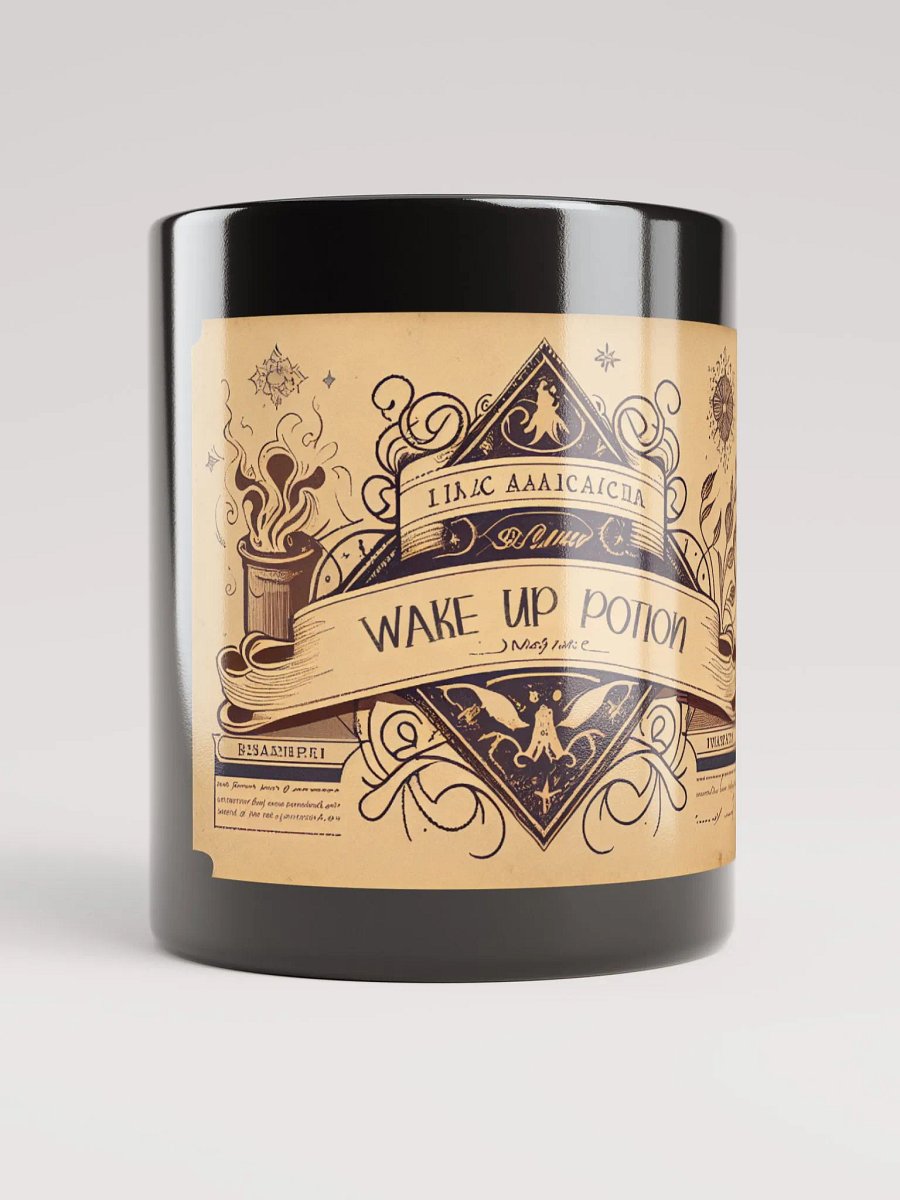 Potion Label II Mug Black product image (2)