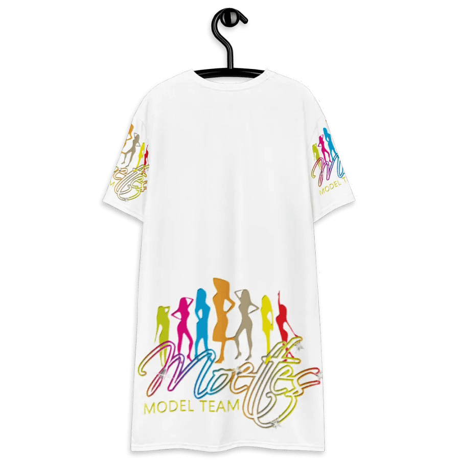 MOETTES PASSION WHT T SHIRT DRESS product image (8)