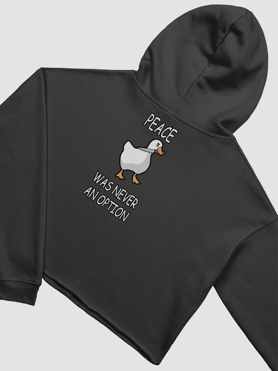 Knife Goose Cropped Hoodie product image (3)