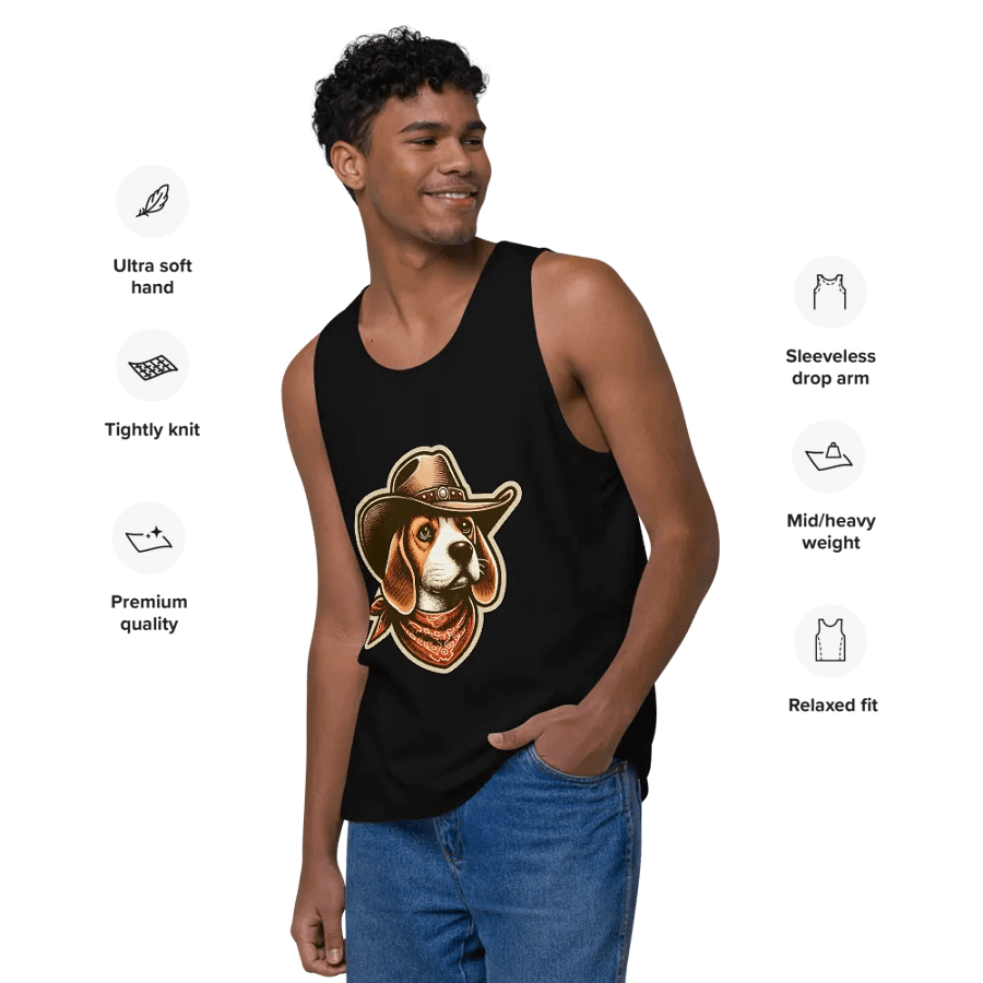 Cowboy Beagle - Tank Top product image (12)