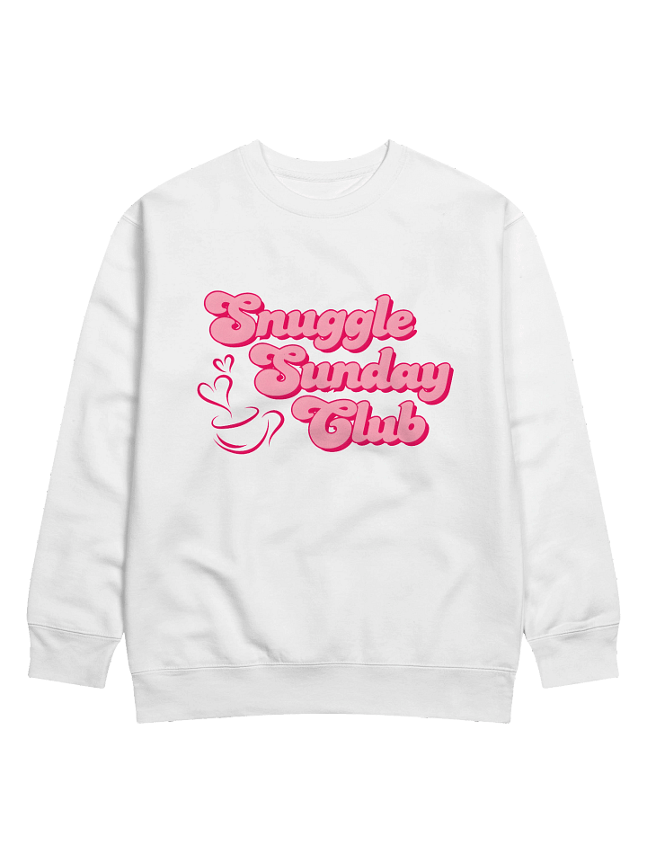 Snuggle Sunday Club Crewneck product image (1)