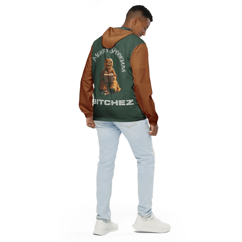 Merry Spookmas UNISEX Windbreaker Jacket product image (1)