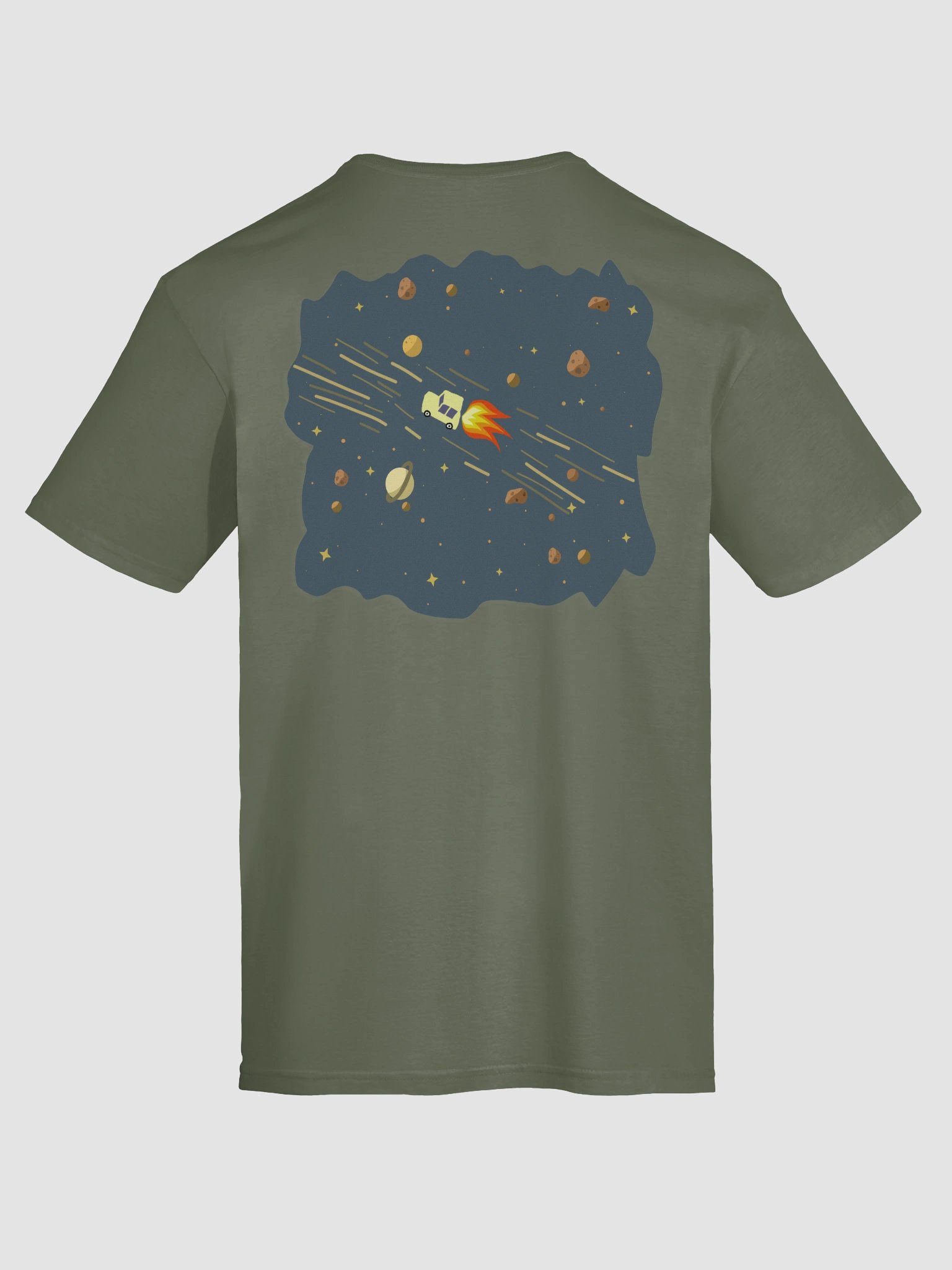 Retro Rocket Powered Cars? Tee product image (52)