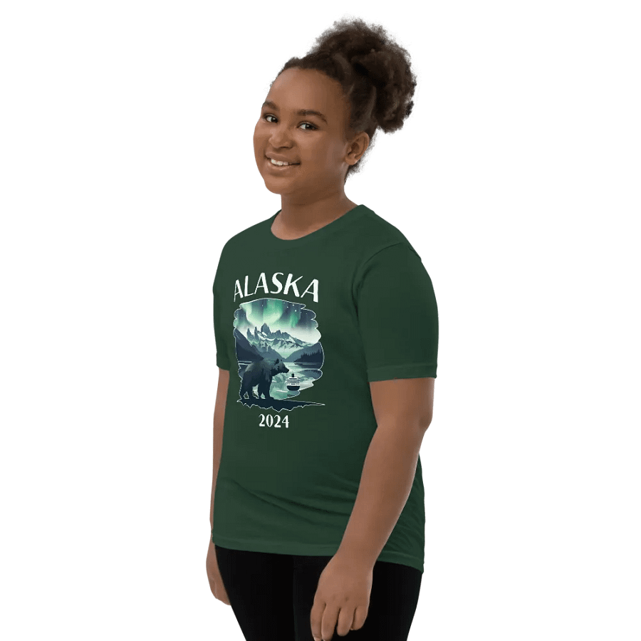 Alaska Wildlife 2024 Teens Dark T-Shirt product image (11)