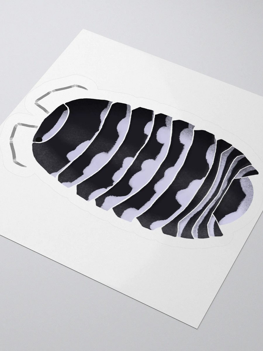 Zebra Isopod Sticker product image (3)