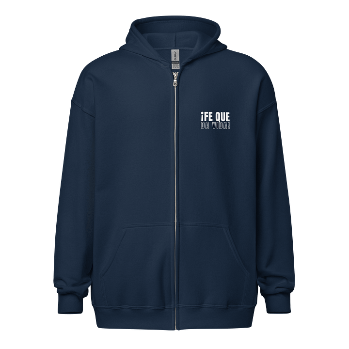 Sudadera Unisex con Capucha y Cremallera | Con Dios todo es Posible product image (2)