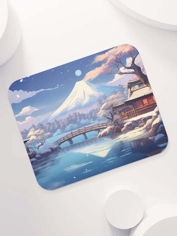 Tranquil Winter Small Mouse Pad (7 x 9) product image (2)