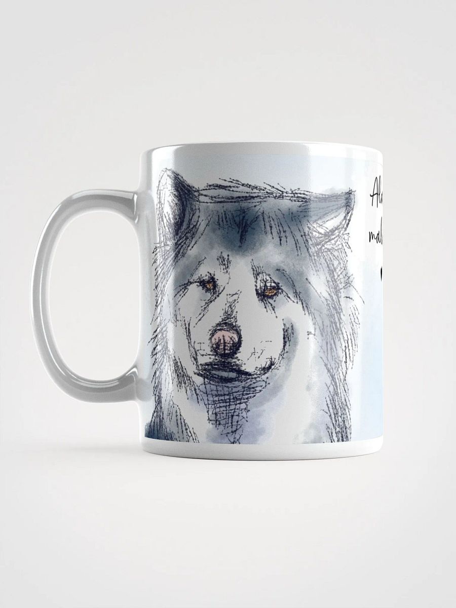 Malamute Love White Glossy Mug product image (18)