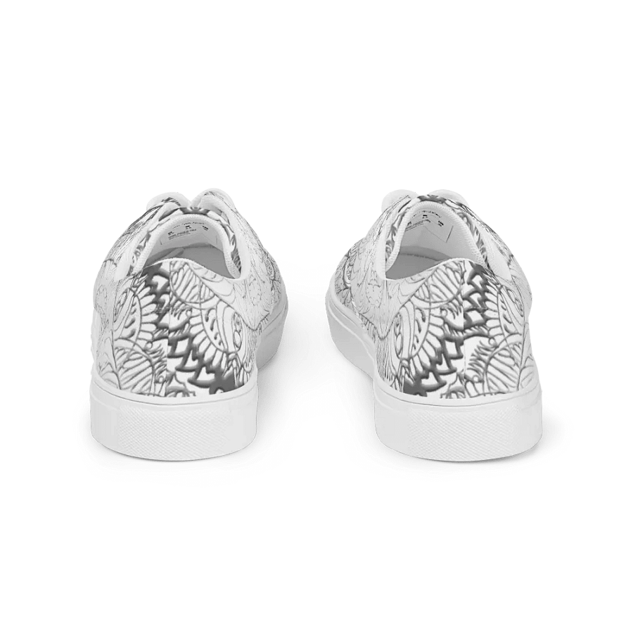 Mandala Symmetry Canvas Shoes product image (10)