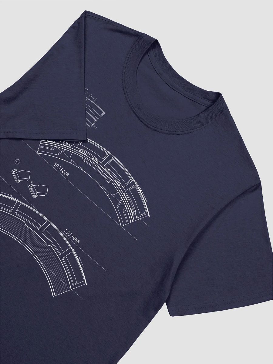 Spin Rhythm XD Wheel Blueprint T-Shirt product image (3)