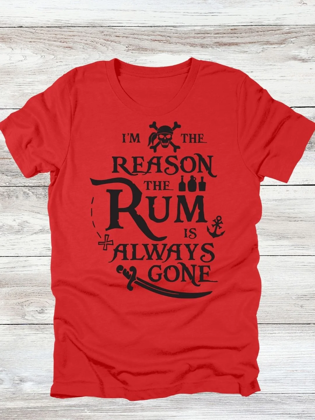 Pirate's Rum T-Shirt product image (3)
