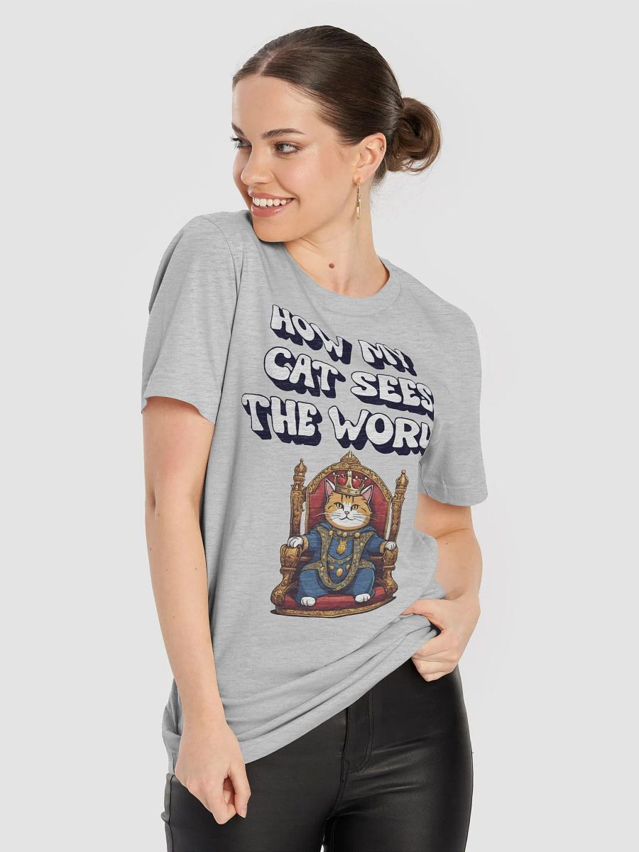How My Cat Sees The World - Cat Lovers T-shirt product image (47)