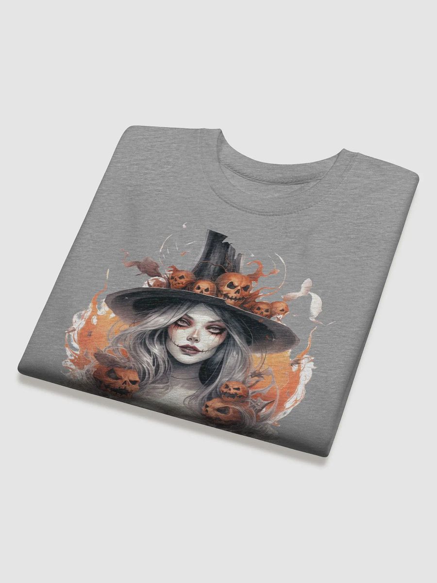 Spooky Pumpkin Hat Skeleton Sweatshirt product image (31)