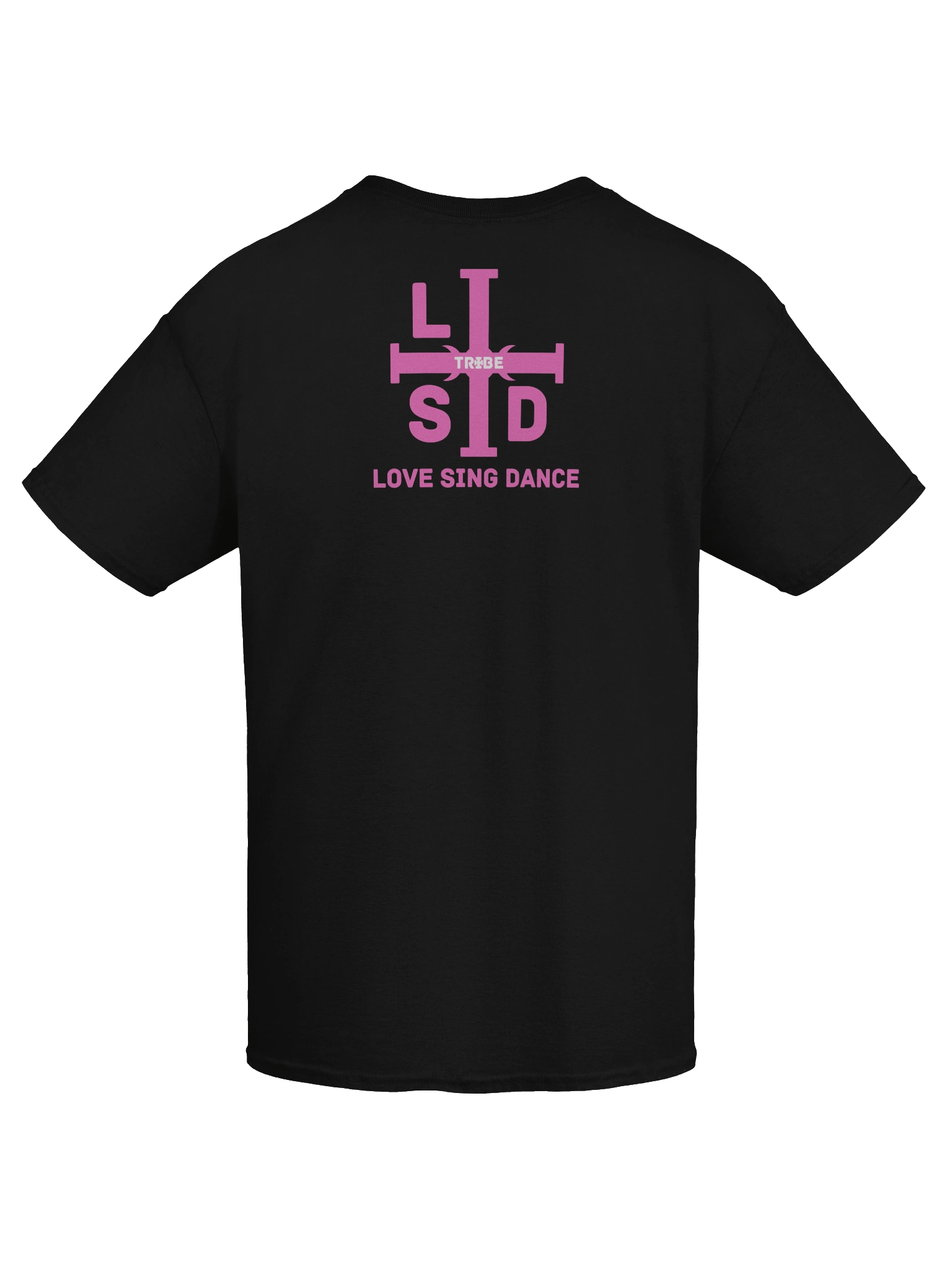 LSD TRIBE "Love Sing Dance" Mystic Tee {Pink Emblem} product image (9)