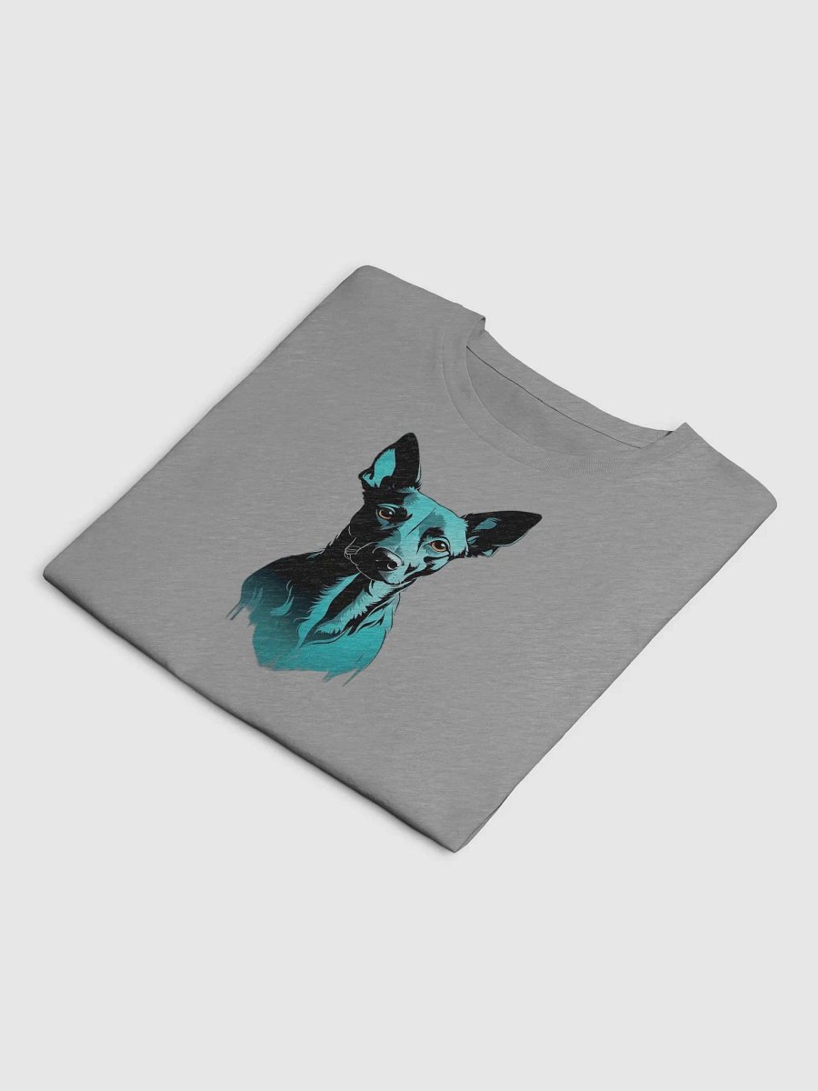 Blue Graphic Dog Women's Crop Top product image (4)