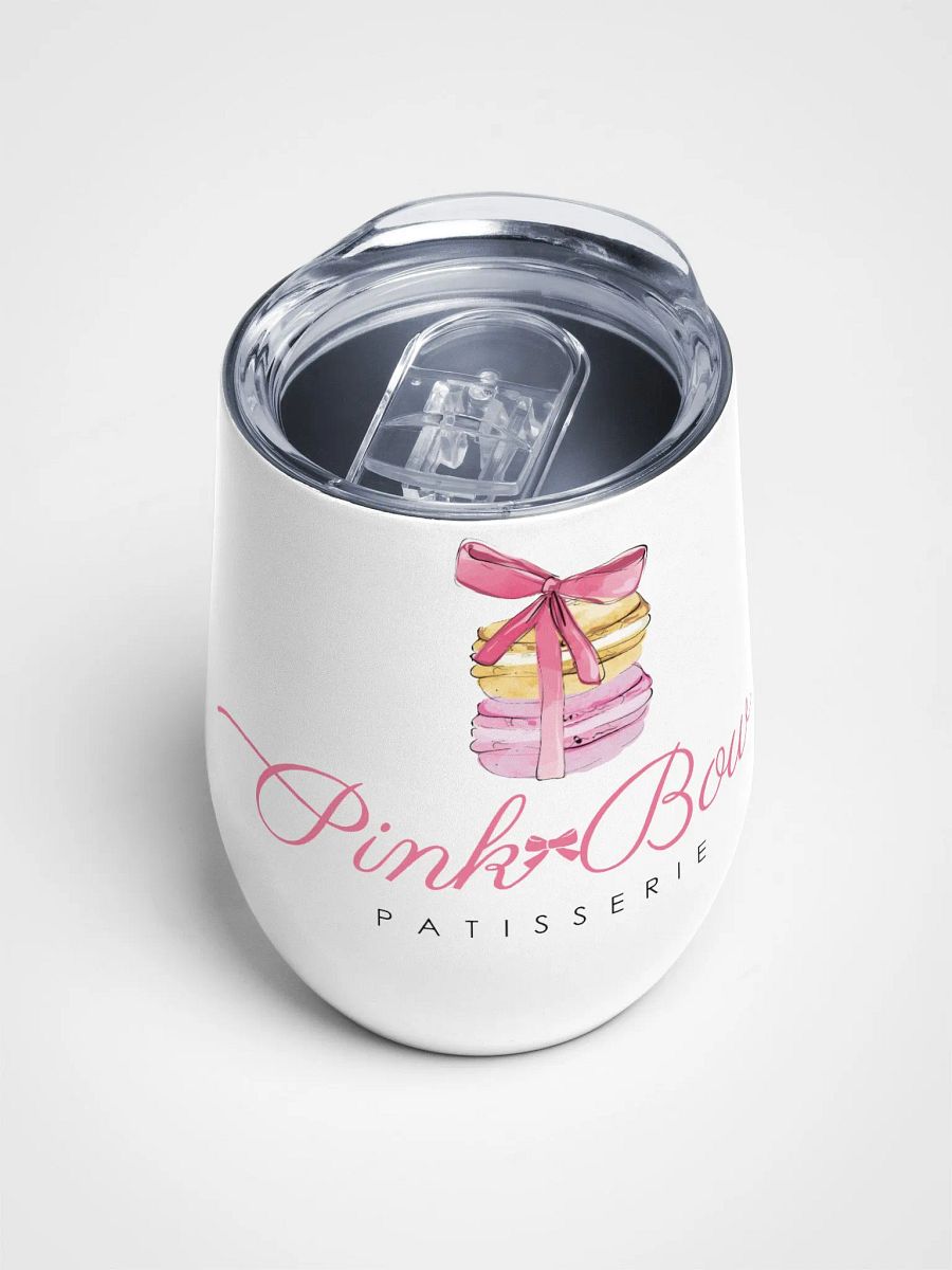 Pink Bow Wine Tumbler product image (4)
