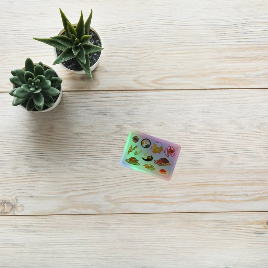 Diverse Foodie Delight Sticker Sheet product image (8)