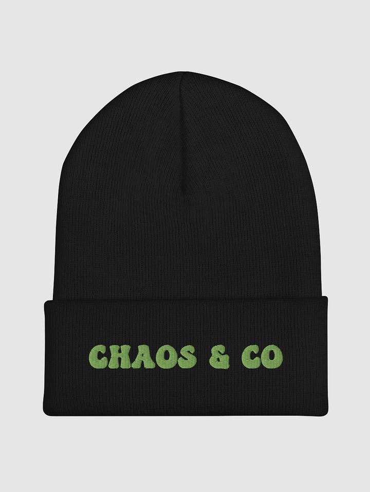 Chaos and co company beanie product image (2)