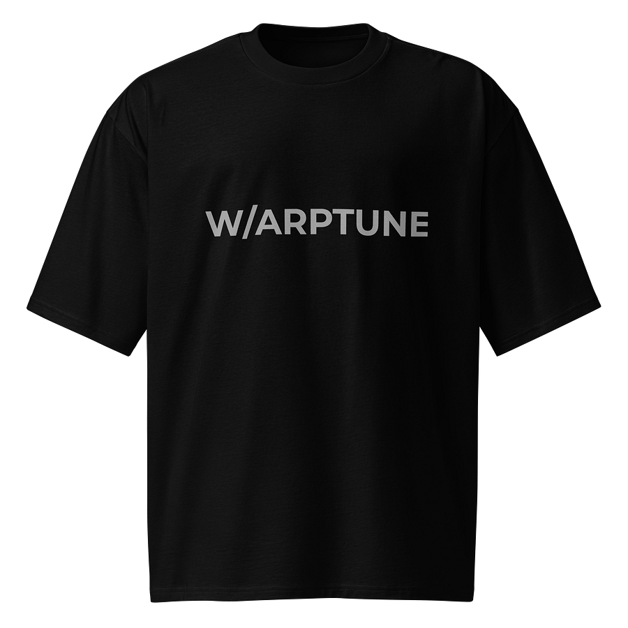 WARPTUNE Slash Oversized Tee product image (1)