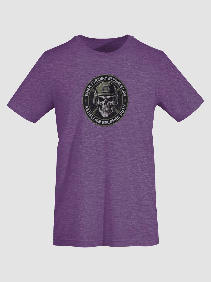 Rebel Duty Skull Emblem T-Shirt product image (49)