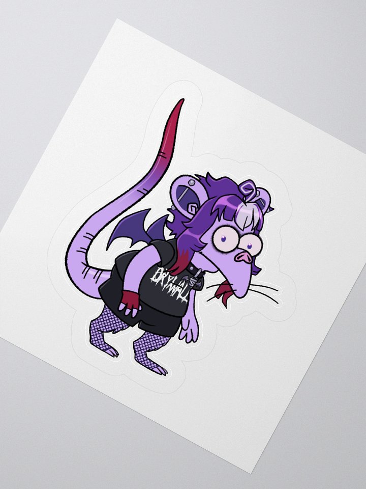 and who could forget dear trash rat boy? [sticker] product image (2)