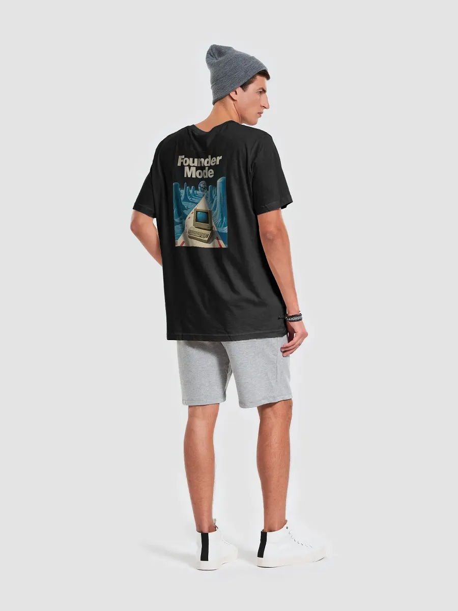 founder mode retro t-shirt (100% cotton) product image (8)