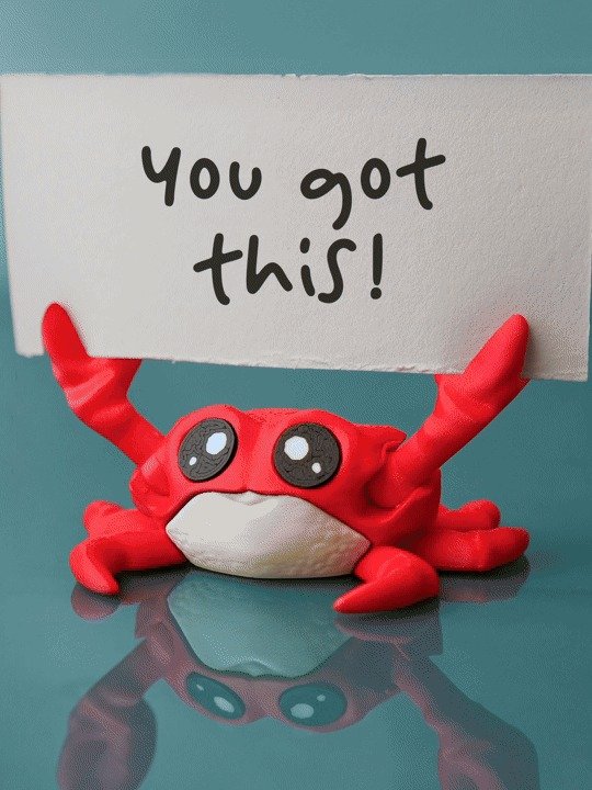 Charlie The Comfort Crab. product image (7)