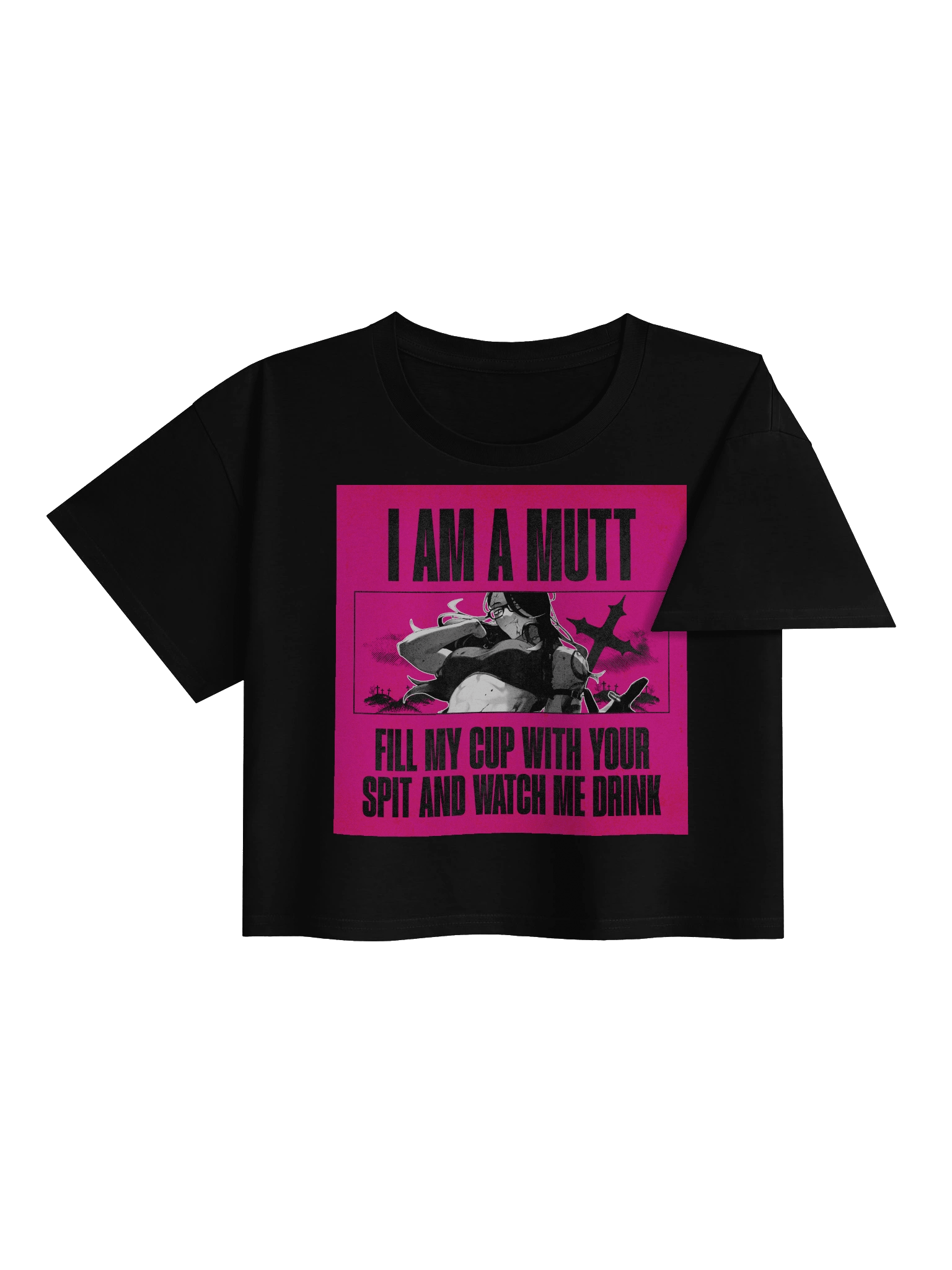 I Am a Mutt Crop Top product image (12)