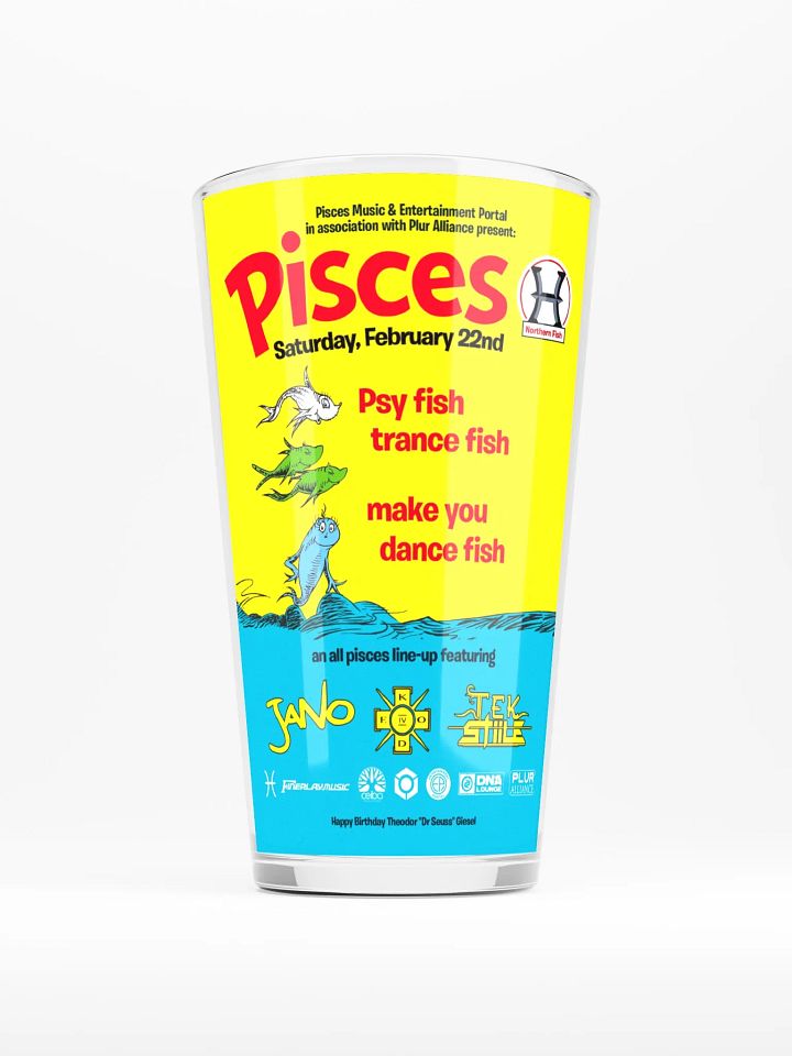 Pisces 2020 Shaker Pint Glass product image (1)