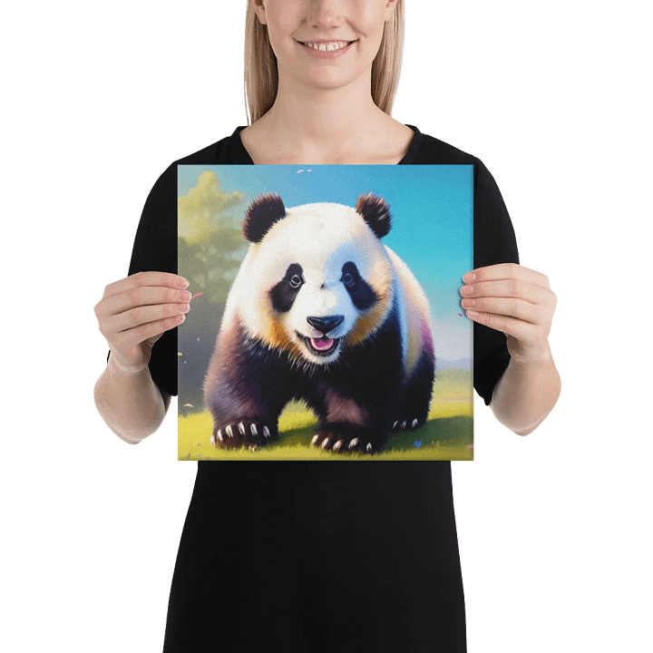 Cute Panda Digital Painting - v1 product image (2)
