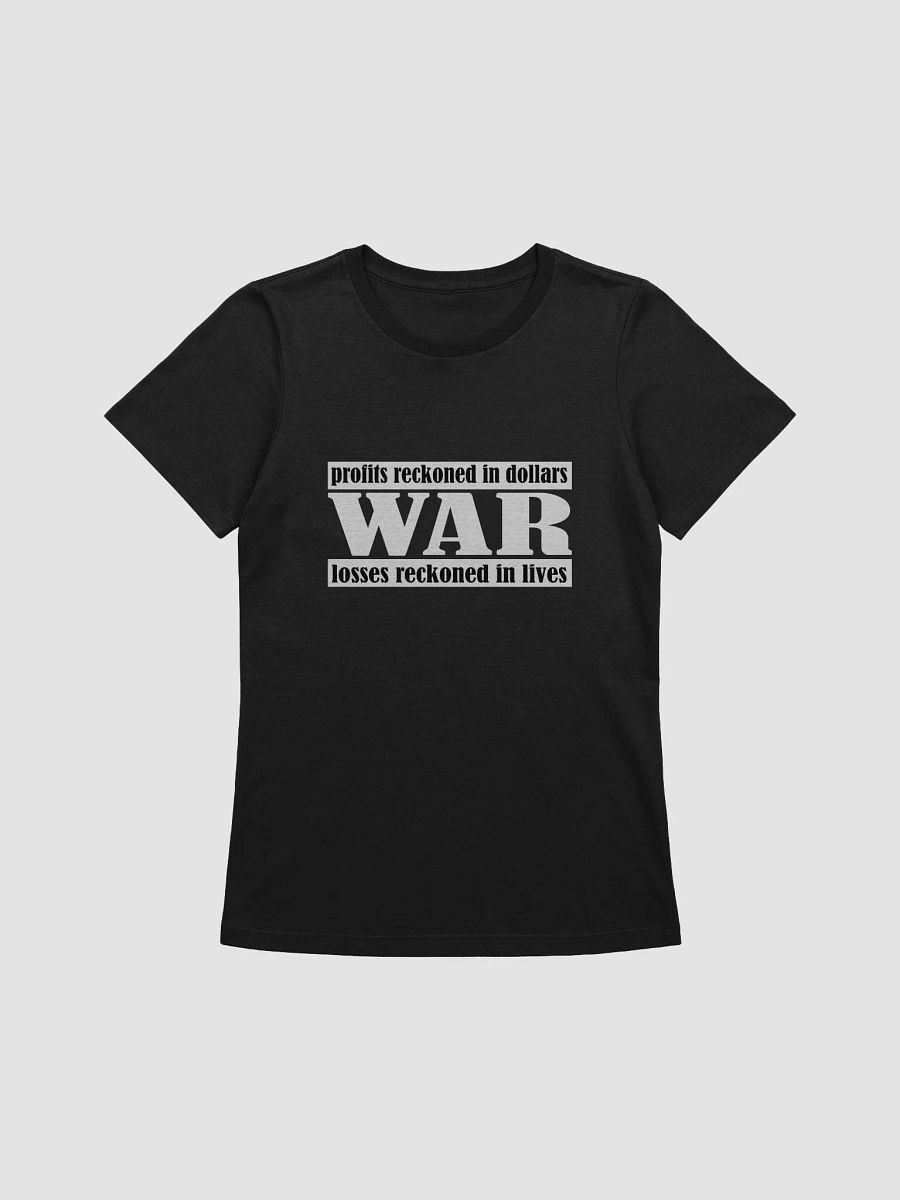 The Cost Of War - Bella+Canvas Women's Supersoft Relaxed-fit T-Shirt product image (2)