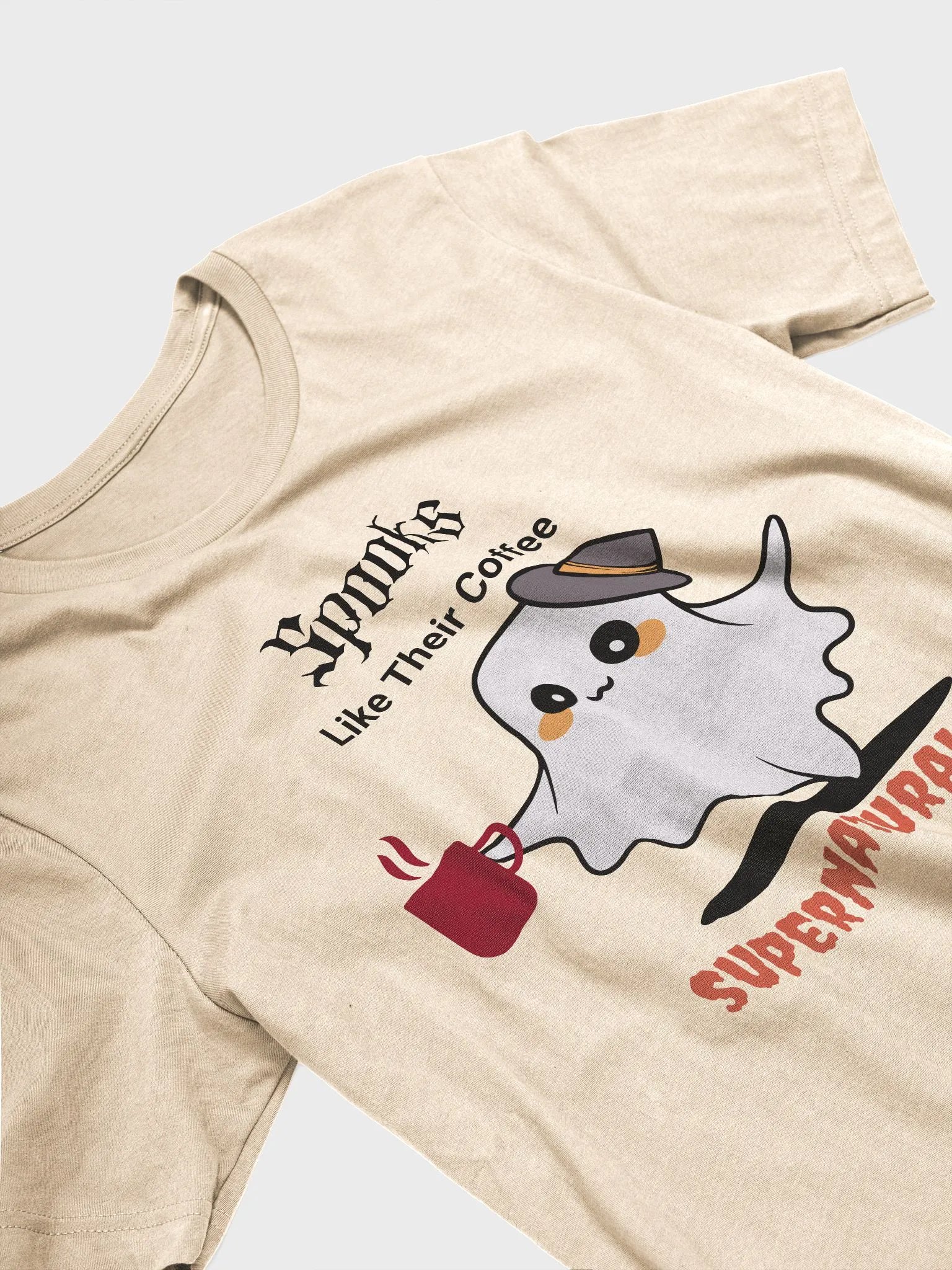 Spooks Like Their Coffee Supernatural T-Shirt product image (3)