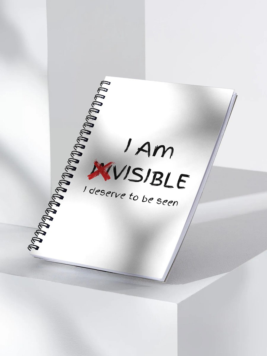 I Am Visible Spiral Notebook product image (3)