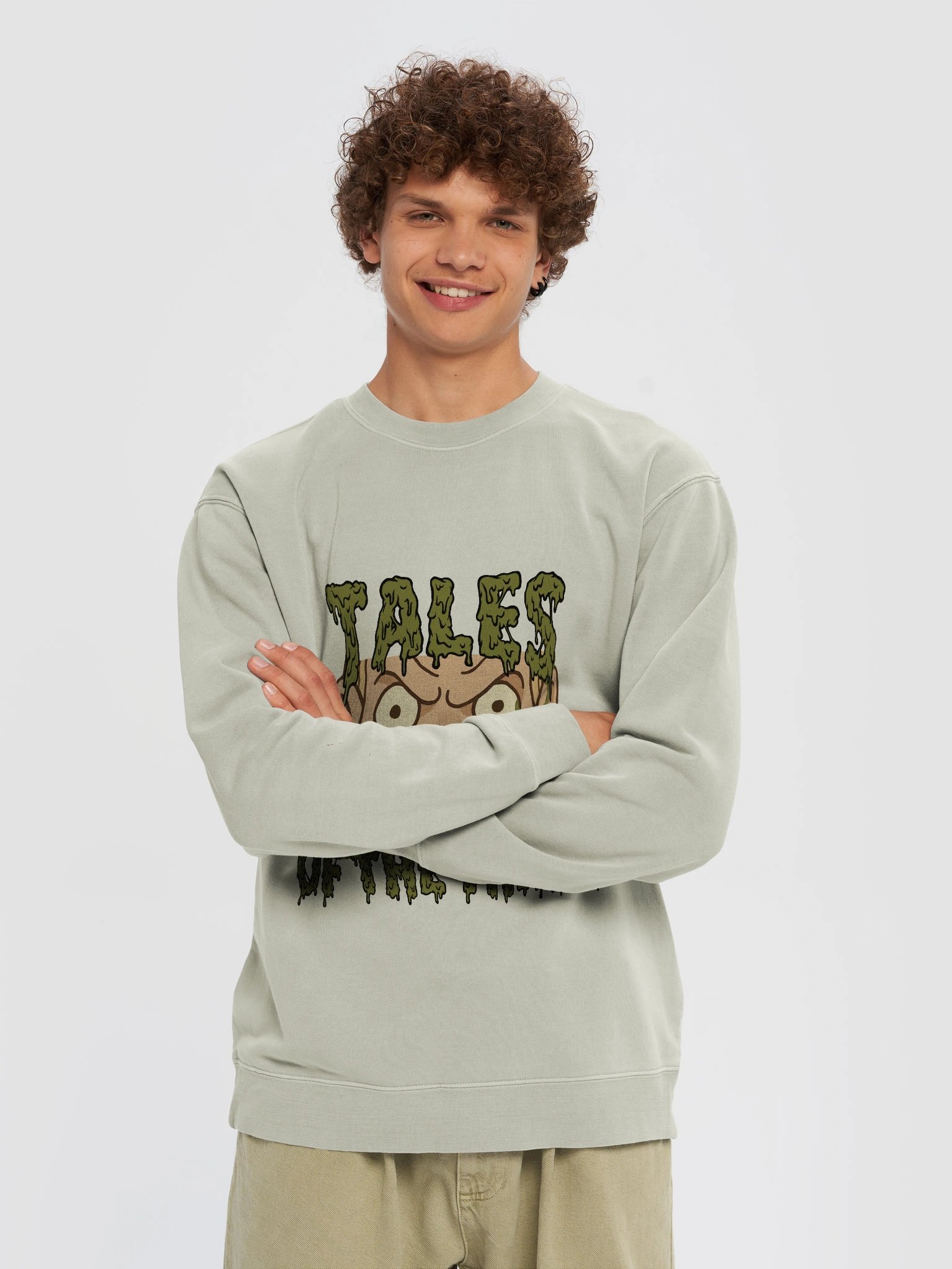 TALES OF THE THRIPS - Midweight Pigment Dyed Crewneck product image (9)