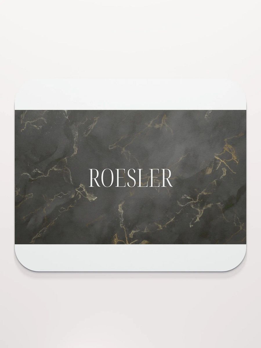 Marbled Monogram Mouse Pad product image (2)