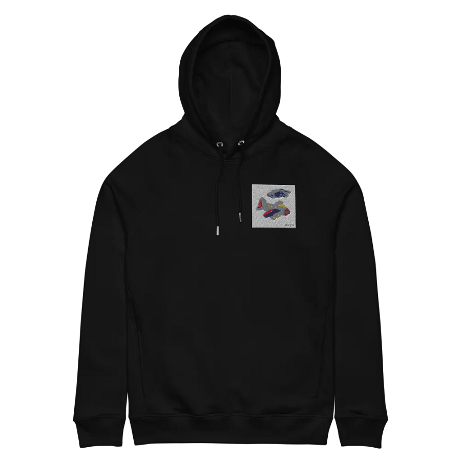 Kid Airplane (Stanley/Stella Unisex Organic Side Pocket Hoodie) product image (9)