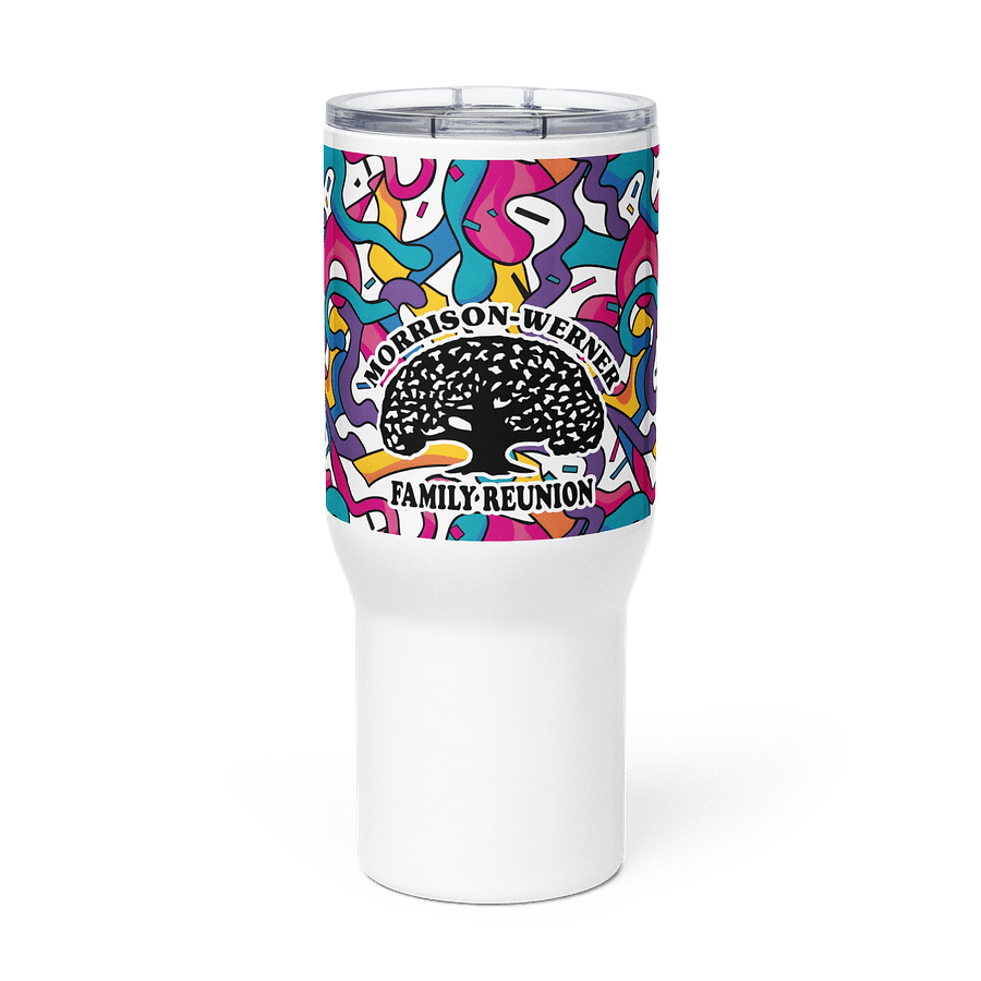 "90s Squiggles" Travel Mug w/ Handle product image (1)