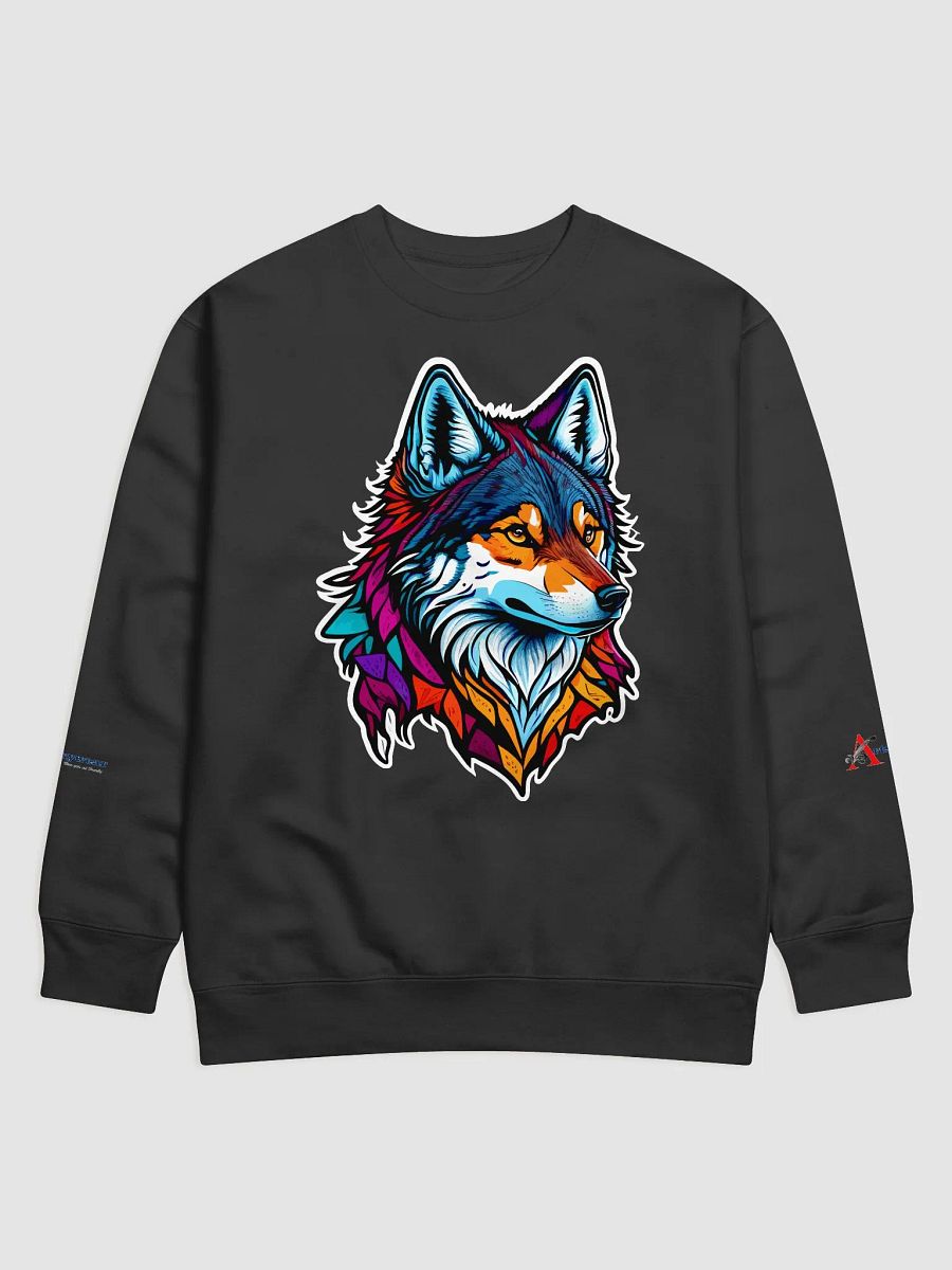 Feathered Logo Premium Cotton Sweatshirt product image (1)