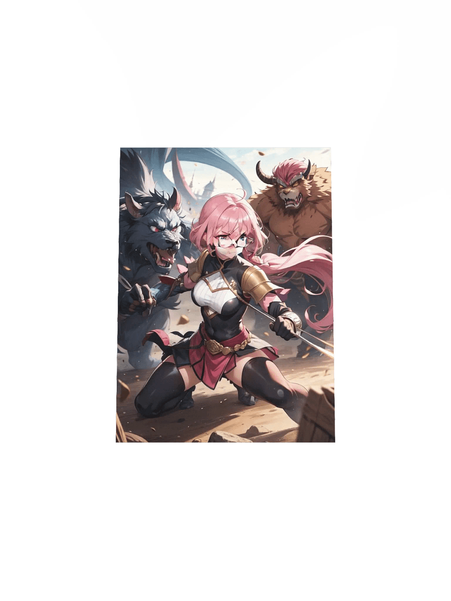 Pink K Warrior Poster product image (34)