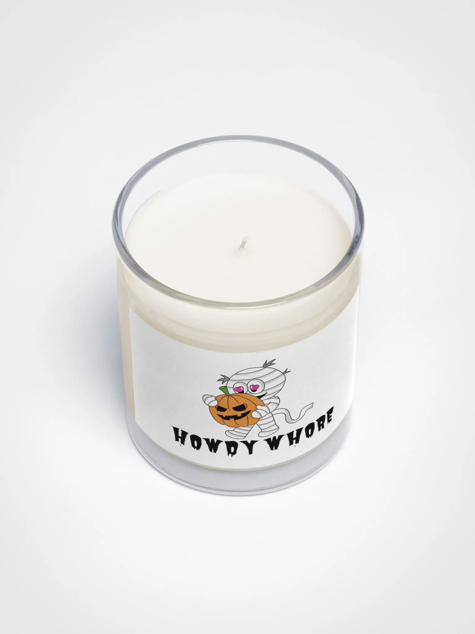 Spooky Mummy Pumpkin Candle product image (3)