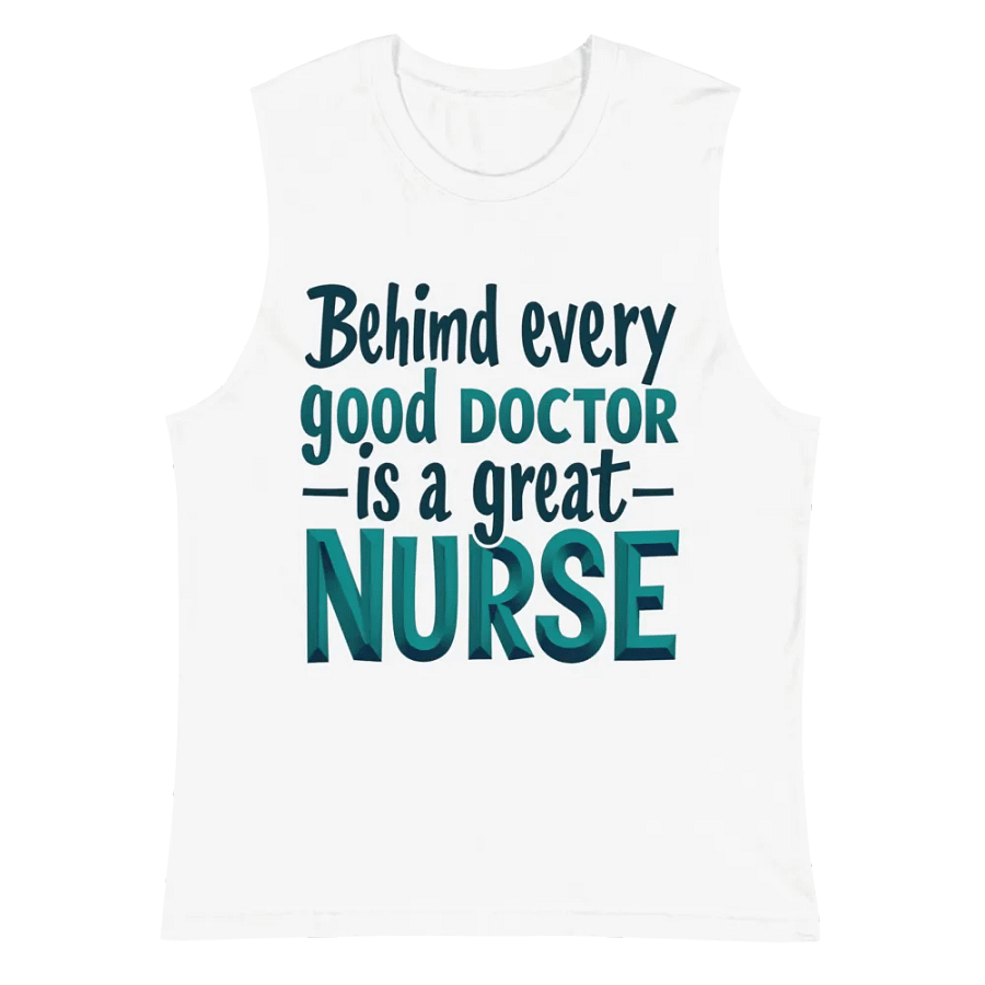 Empowering Nurse Muscle Tank product image (2)