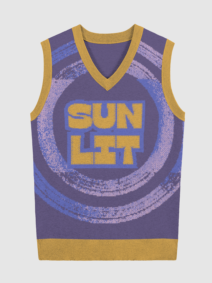 Sunlit Vibe Knitted Vest product image (1)