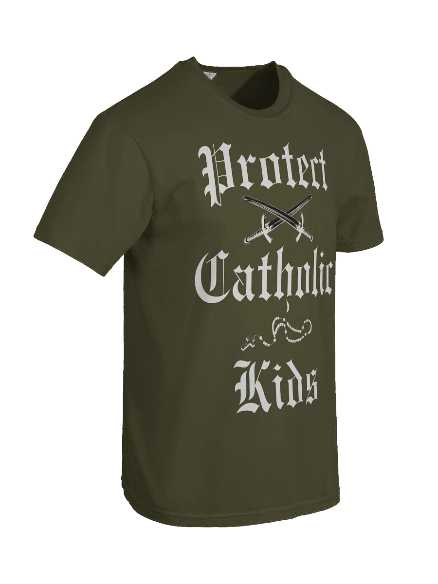 Protect Catholic Kids - T Shirt - Sage product image (8)