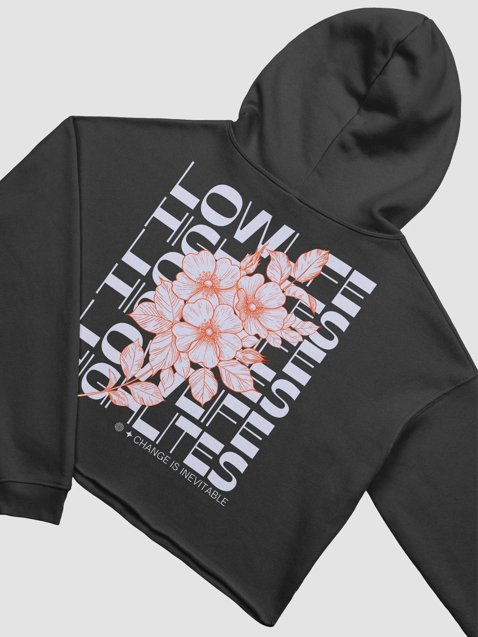 LowLifeHighLites Cropped Hoodie product image (4)