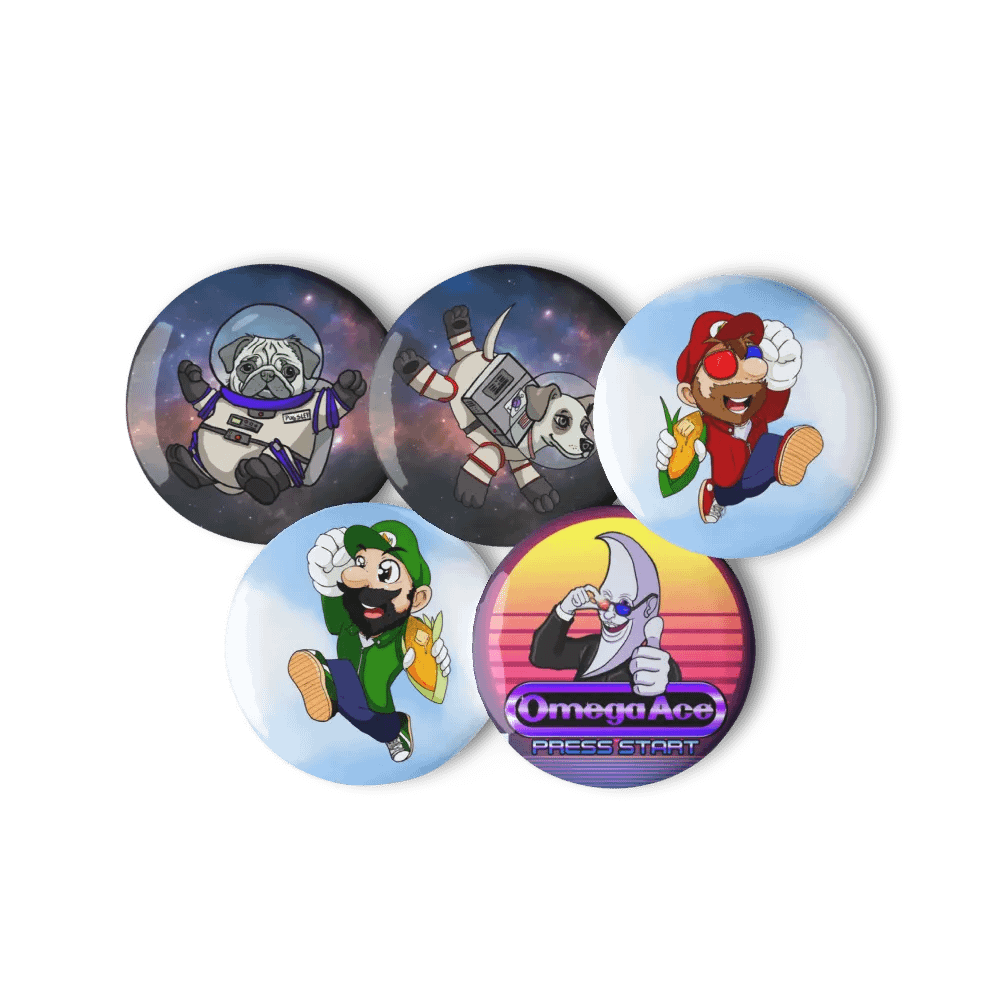 Omega Ace Gaming Channel Pin Set (Wave 1) product image (6)