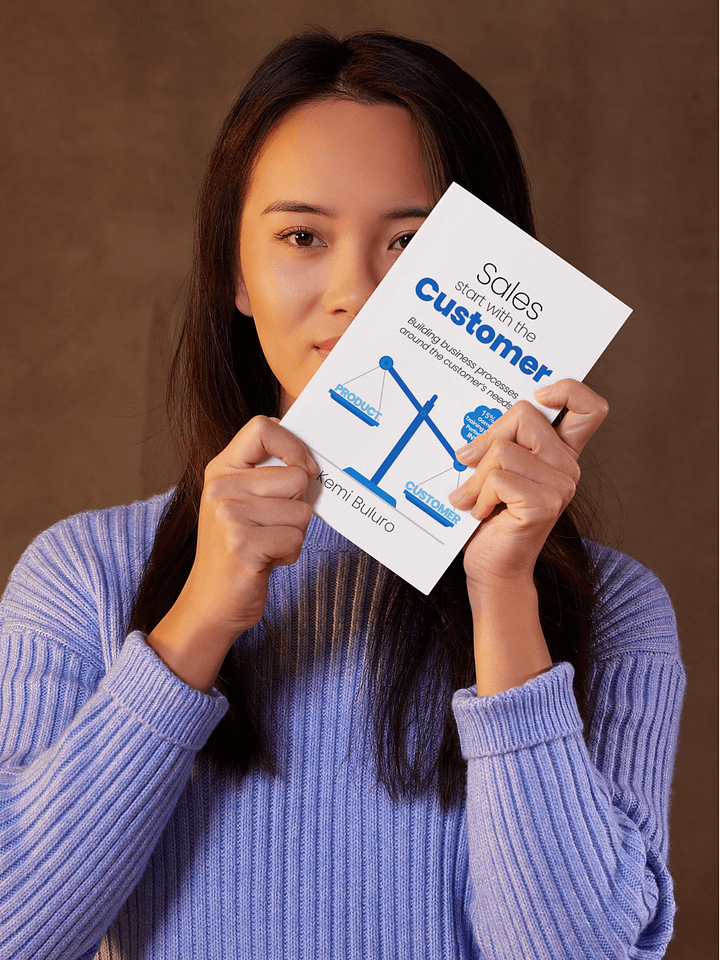 Sales start with the Customer - audiobook product image (1)