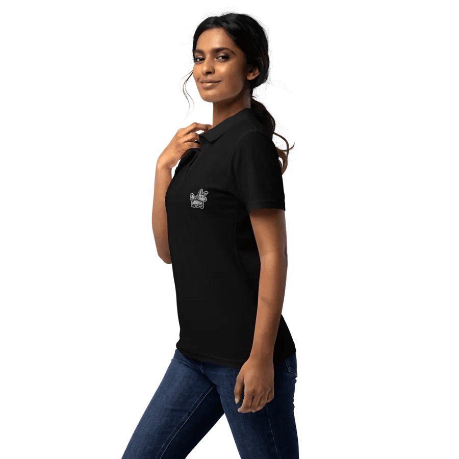 Pixel Pup Women's Pique Polo product image (5)