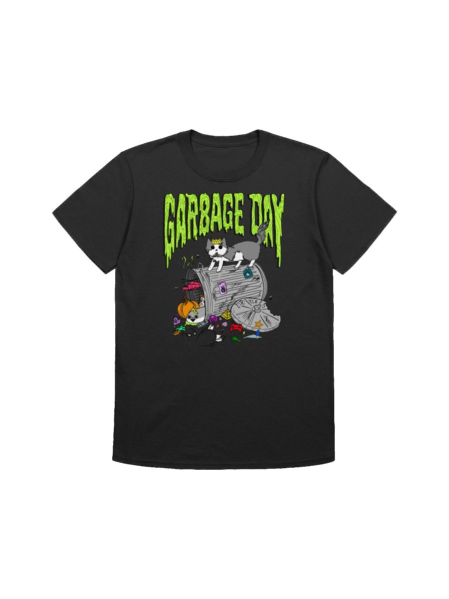 garbage day printed shirt product image (1)